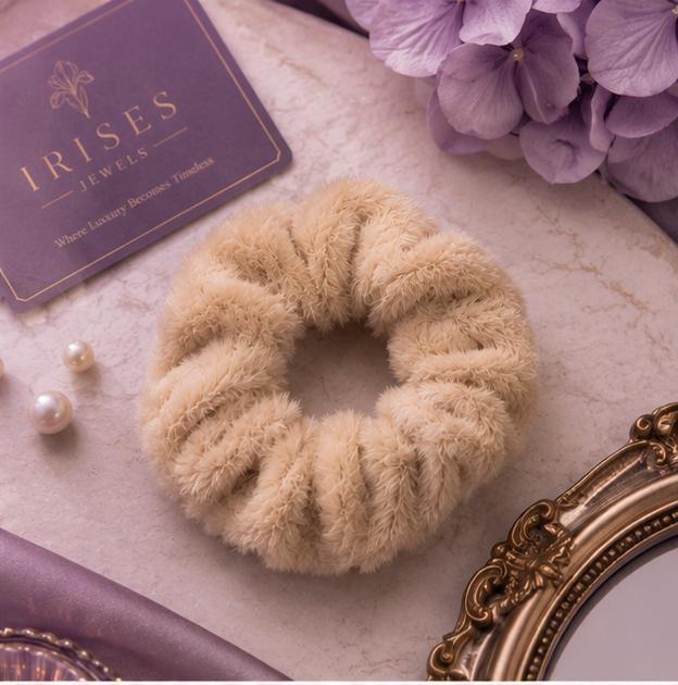 Furry Cloud Scrunchie
