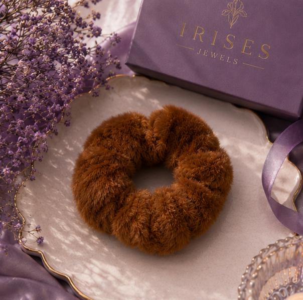 Furry Cloud Scrunchie
