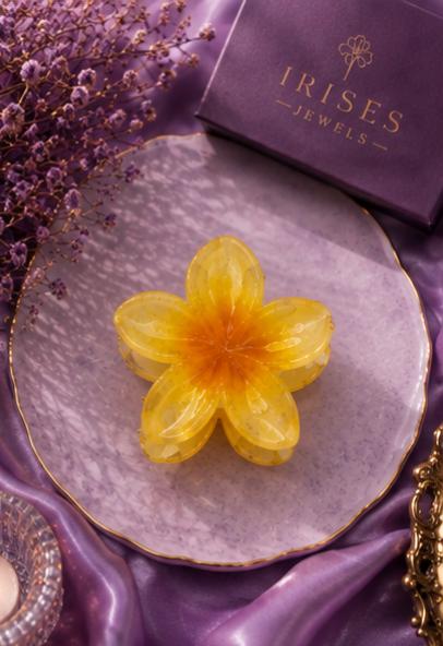 Bloom Flower Hair Claw Clip